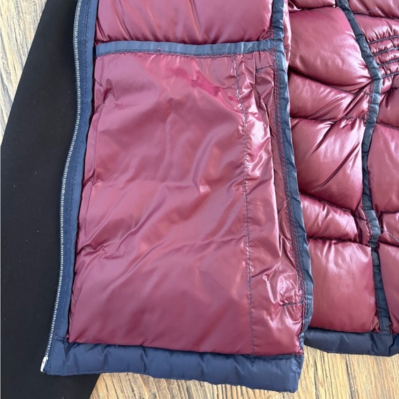 Tommy Hilfiger Packable Down Jacket Womens M Blue Black Full Zip Quilted Puffer - Picture 5 of 12